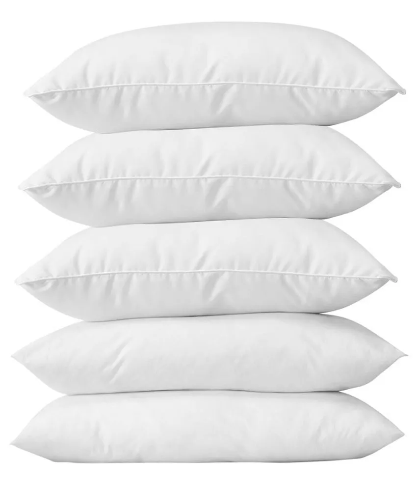 Wholesale Hotel Luxury White Goose 100% Cotton Bed Pillow