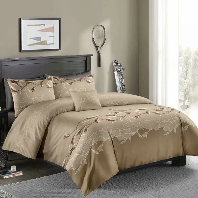 Wholesale Microfiber 100% Polyester Printing Comforter Sets Bedding Textile