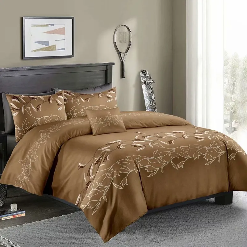 Wholesale Microfiber 100% Polyester Printing Comforter Sets Bedding Textile
