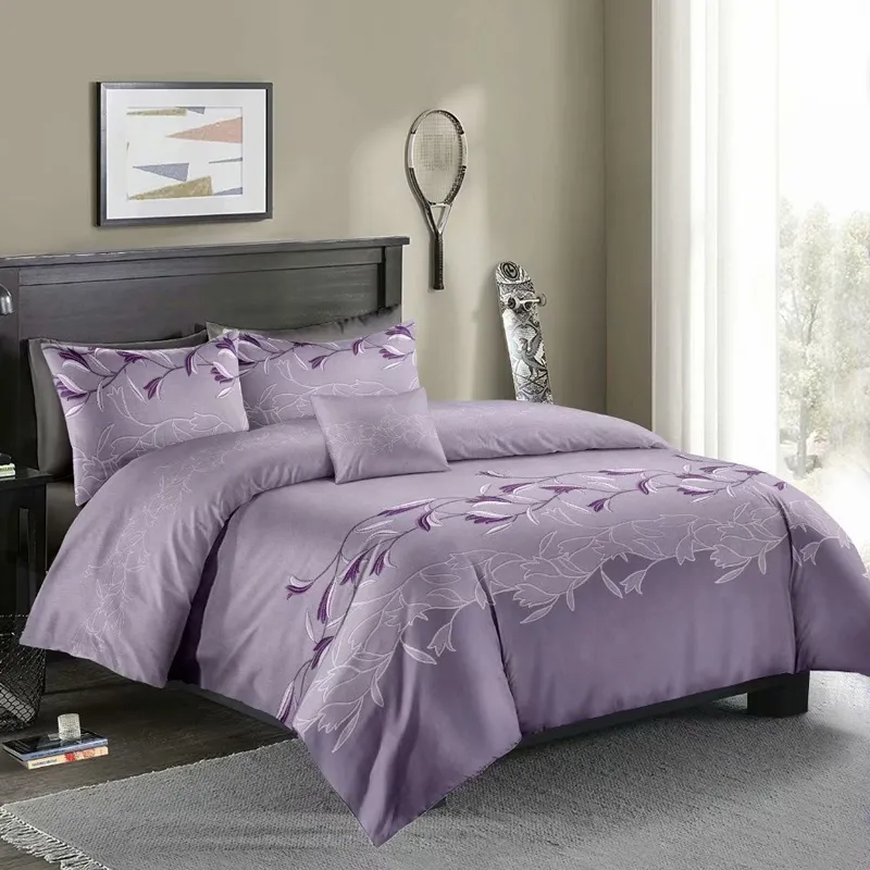 Wholesale Microfiber 100% Polyester Printing Comforter Sets Bedding Textile